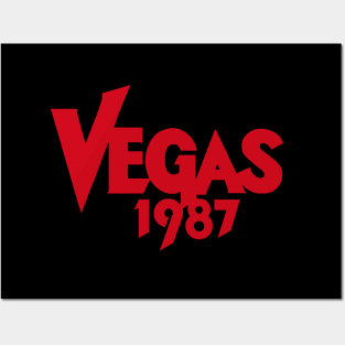 Vegas 1987 Posters and Art